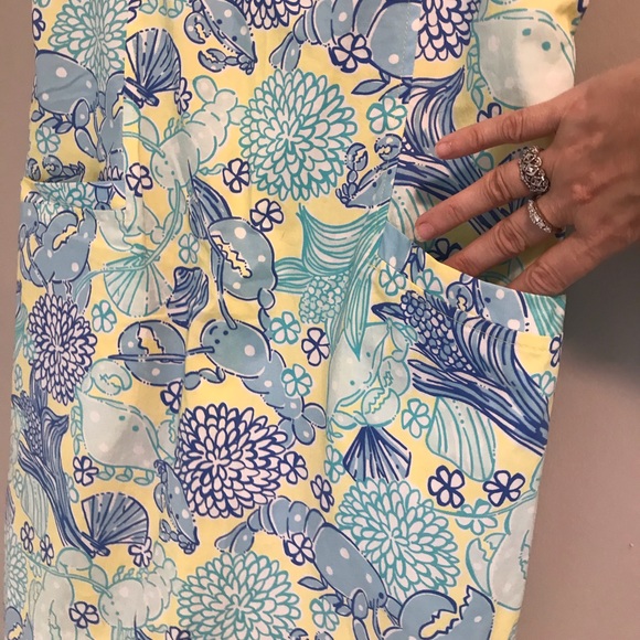 ✨SOLD✨Vintage Lilly Pulitzer Under Water Sundress - Picture 3 of 10